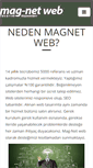 Mobile Screenshot of magnetwebtasarim.com